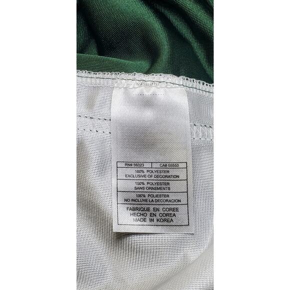 VINTAGE NIKE TEAM SZ 3XL WHITE & GREEN TANK JERSEY MENS BASKETBALL C2-20 - Picture 6 of 8